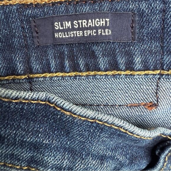 Hollister Men’s Slim Straight Epic Flex Jeans 29 x 32 - Picture 13 of 16